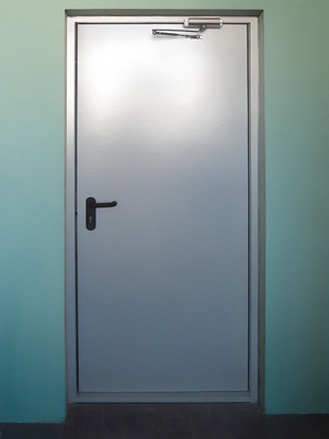Стандартная дверь с доводчиком